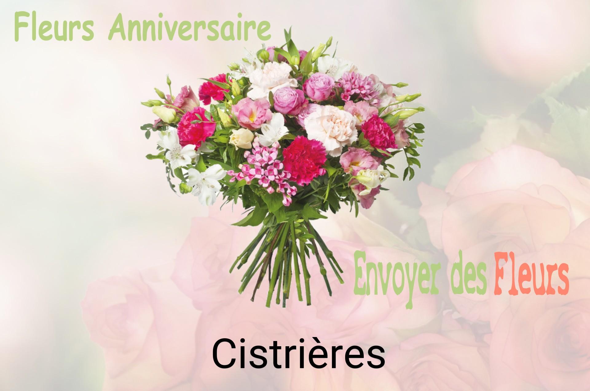 Bouquet de fleurs d’anniversaire livré à Cistrières